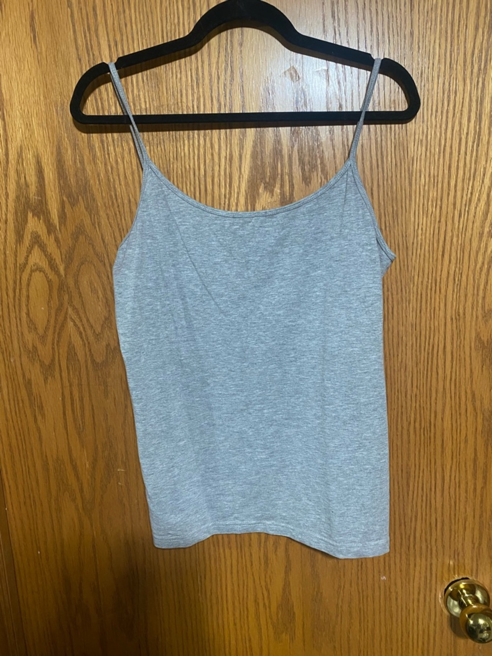 Women’s Lightweight Grey Camisole Tank Top - Classic Layering Piece